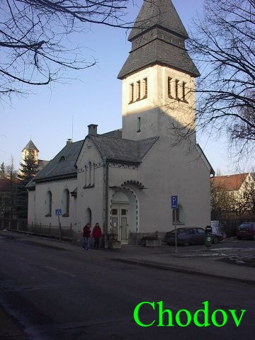 Kostel v Chodově u Karlových Varů